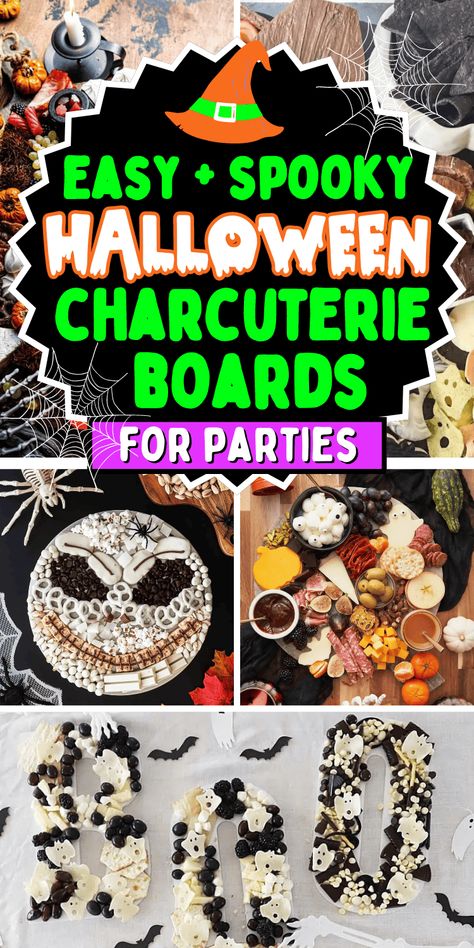 Best Halloween themed charcuterie board ideas! These Halloween charcuterie board ideas skeleton, small Halloween charcuterie board, spooky charcuterie board, easy Halloween dessert charcuterie board, Halloween dessert charcuterie board ideas, Halloween snack charcuterie board ideas, Halloween vibes, Halloween party aesthetic, Halloween spooky charcuterie board, easy halloween candy charcuterie, halloween food boards for parties, halloween grazing table ideas, grazing table ideas for Halloween Easy Spooky Charcuterie Board, Halloween Chacutery Board Ideas Candy, Easy Halloween Charcuterie Board For Kids, Halloween Themed Charcuterie Board Ideas, Spooky Snack Board, Halloween Desert Boards, Halloween Chacutery Board Ideas Kids, Halloween Sweet Charcuterie Board, Simple Halloween Charcuterie Board