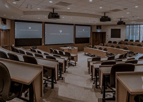 Lecture Hall Design, Futuristic School, Boarding School Aesthetic, Classroom Interior, Lecture Hall, School Building Design, Lectures Room, American High School, Public Space Design