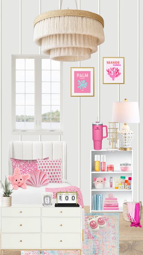 Pink bedroom Bedroom Shuffles, Preppy Room Ideas, Preppy Room, Pink Bedroom, Your Aesthetic, Room Ideas, Energy, Bedroom, Pink