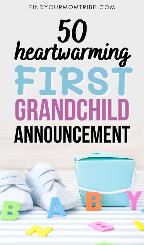 Want to announce your pregnancy to your parents? Here is a list of 50 first grandchild announcement ideas your parents will love! First Grandchild Announcement, Grandchild Announcement, First Baby Announcements, Pregnancy Announcement To Parents, Quotes About Grandchildren, First Grandchild, Best Quotes Ever, Announcement Ideas, Parenting Quotes