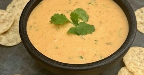 Copycat Cafe Rio Queso Chicken And Sweetcorn Soup, Elote Recipe, Green Chile Enchilada Sauce, Prosciutto Asparagus, Cafe Rio, Caramel Apple Dip, Fresh Asparagus, Dessert Dips, Puff Pastry Recipes