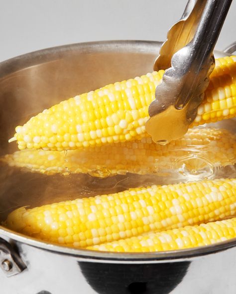 Don’t Toss That Corn Water—Boil Pasta in It | Epicurious Boiled Corn, Corn Pasta, Water Boiling, Seafood Stew, Summer Rolls, Ears Of Corn, Local Farmers Market, Pasta Shapes, I Want To Eat