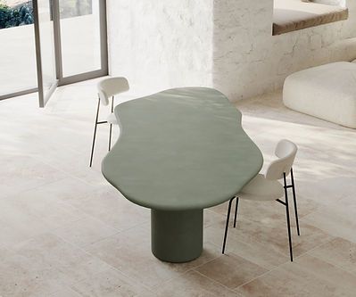 As Val, Dining Table Price, Concrete Furniture, Irregular Shapes, Natural Phenomena, Inspired By Nature, Comfort Zone, Clay Crafts, Table Design