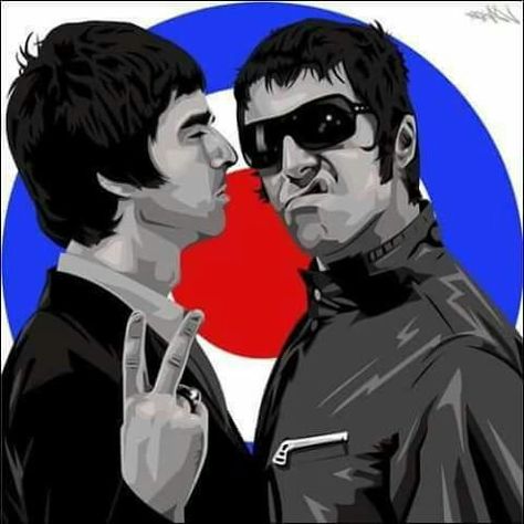 Oasis Artwork, Josh Art, Oasis Live Forever, Vector Painting, Oasis Band, Pop Art Images, Dj Snake, Emo Art, Sleeve Ideas