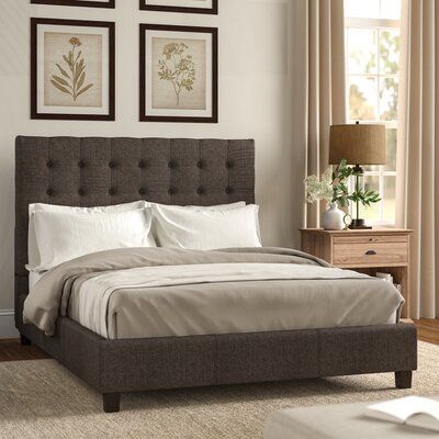 Platform Bed Upholstered, Low Profile Platform Bed, Low Profile Bed, Arched Headboard, Bed Platform, Four Poster Bed, Upholstered Panel Bed, Standard Bed, Mdf Frame