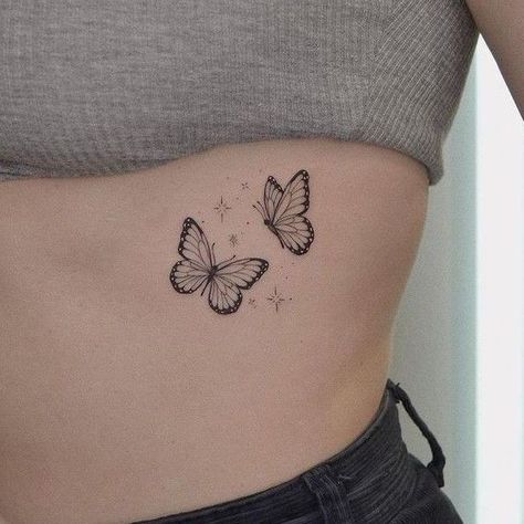 Waist Tattoos, Hand Tattoos For Girls, Butterfly Tattoos For Women, Small Pretty Tattoos, Petite Tattoos, Neck Tattoos, Feminine Tattoo, Small Hand Tattoos, Cute Tattoos For Women