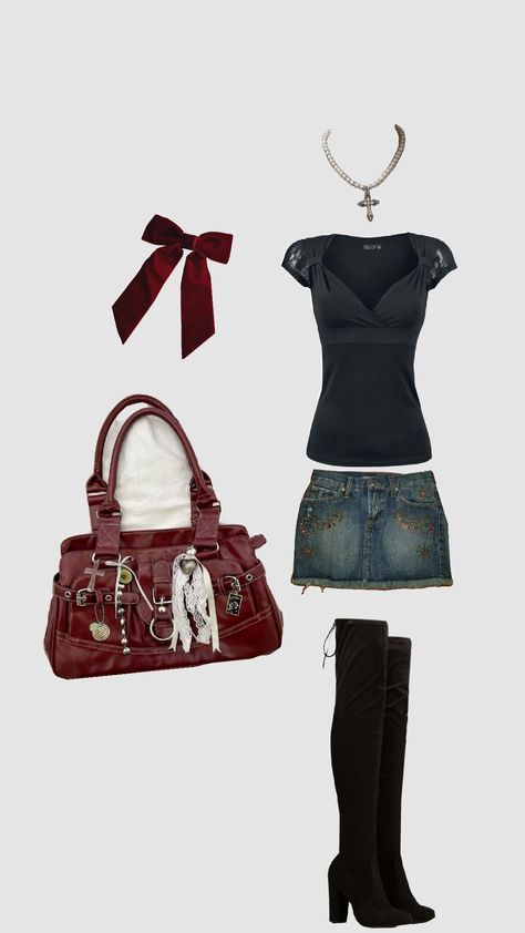 vintage downtown uptown y2k 2000s outfit inspo Uptown Girls Outfits, Desired Wardrobe, 2000s Outfit, Candlestick Patterns, Oc Inspo, Uptown Girl, Nice Outfits, Aesthetic Ideas, Girls Outfits