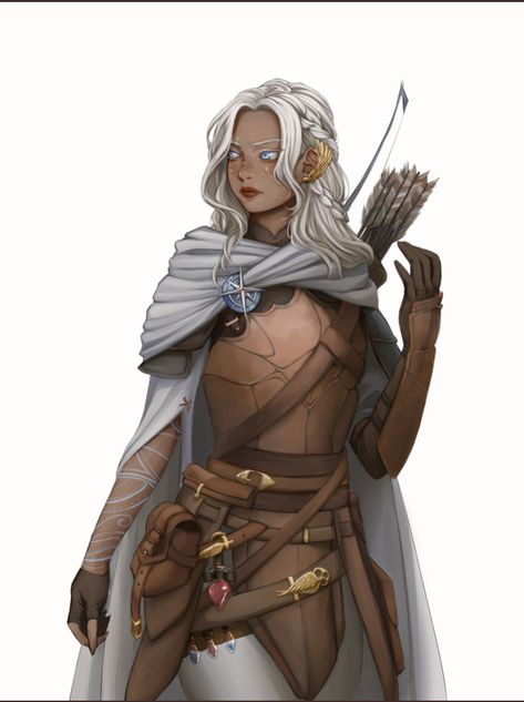 Aasimar d&d Aasimar Ranger, Ranger Rpg, Ranger Dnd, Dnd Cleric, Dnd Druid, Dnd Elves, Party Characters, Epic Characters, Dungeons And Dragons Characters