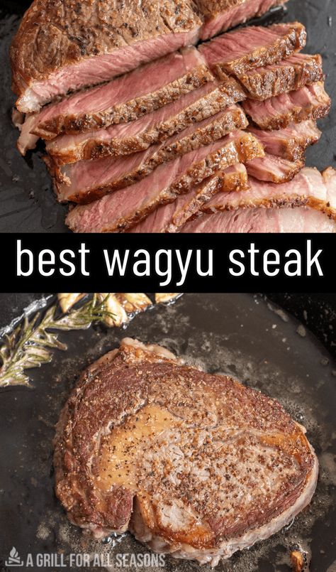 Uncover the secrets behind mastering the art of how to cook wagyu steak to achieve that buttery melt-in-your-mouth texture. Whether you're a seasoned chef or a home cook looking to impress, get ready to embark on a culinary adventure that will transform your approach to cooking steak forever. Here we go! Wagyu Steak Recipe, How To Cook A Waygu Steak, Wagyu Steak Dinner, How To Cook Wagyu Steak, Wagyu Recipes, Best Way To Cook Wagyu Steak, Japanese Wagyu Steak, Wagyu A5, Sirloin Tip Steak