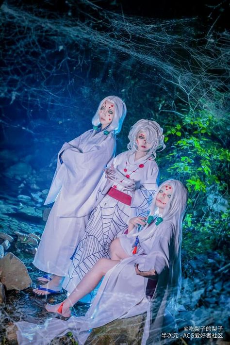 Trio Cosplay, Spider Family, Игрушки Funko Pop, Family Cosplay, Snk Cosplay, Epic Cosplay, Demon Slayer Kimetsu No Yaiba, Cosplay Characters, Amazing Cosplay