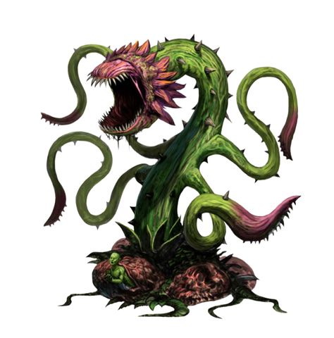 Body Snatcher, Plant Monster, Beast Creature, Heroic Fantasy, Creature Artwork, Dnd Monsters, Cool Monsters, Forest Creatures, Monster Concept Art