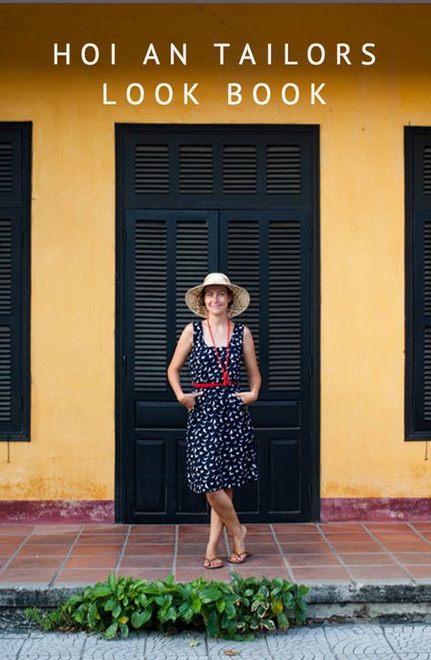 Hoi An Tailormade Fashion Look Book Hanoi Vietnam Outfit, Outfits To Wear In Vietnam, Hoi An Tailor Dress, Vietnam Tailor Ideas, Ba Na Hills Vietnam Outfit, Hoi An Tailor, Vietnam Clothes, Honeymoon Adventure, Vietnam Vacation