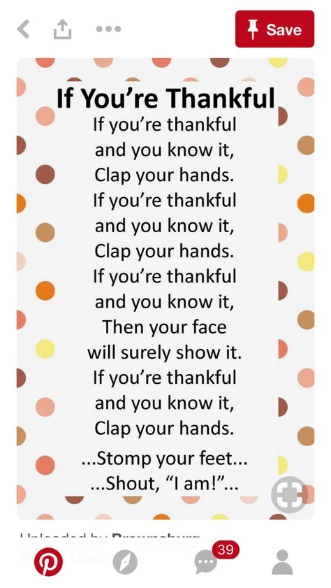 If Your Thankful And You Know It Song, Thanksgiving Rhymes Preschool, Thanksgiving Poems For Kindergarten, Thanksgiving Fingerplays For Preschoolers, Preschool Thanksgiving Program Ideas, Thanksgiving Songs For Kindergarten, Thanksgiving Words Preschool, November Songs For Toddlers, We Are Thankful For Preschool