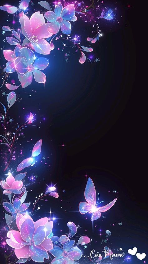 Beautiful Butterfly Pictures, Butterfly Wallpaper Backgrounds, Aesthetic Wallpaper Iphone, Beautiful Butterflies Art, Dreamy Artwork, Witchy Wallpaper, Floral Wallpaper Phone, Pretty Phone Wallpaper, Android Wallpaper Flowers