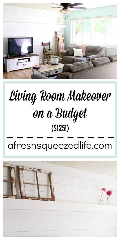 This weekend I accomplished a living room makeover on a budget! What's better… Diy Living Room Makeover, Cheap Living Room Makeover, Room Makeover On A Budget, Inexpensive Living Room, Cheap Living Room, Diy Home Decor For Apartments, Cheap Living Room Furniture, Diy Living Room, Cheap Living