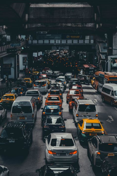 Traffic Jam Aesthetic, Wallpaper Garage, Camera Reference, Student Motivational Quotes, Motivational Quotes For Success Student, Success Student, Building Reference, City Life Aesthetic, Bangkok Street Food