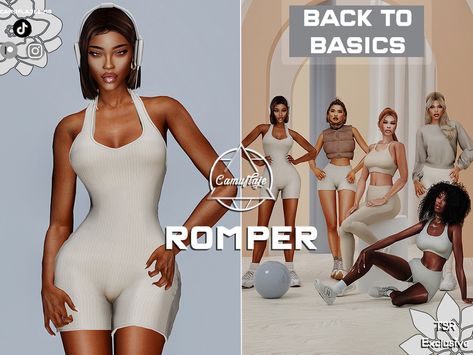 Romper Sims 4 Cc, Sims 4 Romper, Cc Dress, Sims 4 Traits, Sims 4 Cc Kids Clothing, Cc Clothes, Sims 4 Expansions, Sims 4 Dresses, Female Clothes