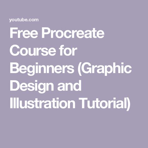 Free Procreate Course for Beginners (Graphic Design and Illustration Tutorial) Procreate Course, Procreate App Tutorial, Digital Art Tutorial Beginner, Procreate Ipad Tutorials, Illustration Tutorial, Ipad Tutorials, Free Procreate, Procreate Tutorial, Procreate Ipad