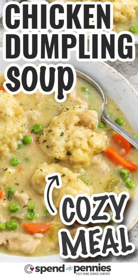 Chicken Dumpling Soup Crockpot Chicken Dumplings Easy, Chicken Soup With Dumplings Easy, Chicken Pot Pie With Dumplings, Easy Chicken And Dumplings Soup, Chicken And Dumpling Soup Crockpot, Chicken Pot Pie Dumpling Soup, Chicken Dumpling Recipes Homemade, Chicken And Dumplings Soup Recipes, Creamy Chicken Noodle Soup With Dumplings