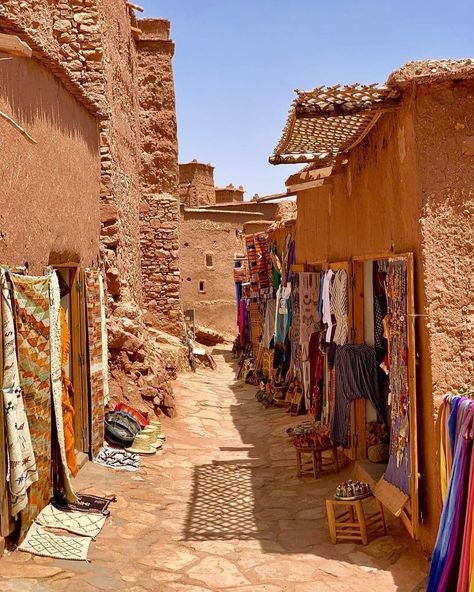 MOROCCO on Instagram: “Getting lost in Ait Ben Haddou 😍 #inmorocco  _ Follow us on @moroccohotels Photo @thalitasaragiotto” Ait Benhaddou Morocco, Ait Ben Haddou, Morocco Aesthetic, Inspiration Deco, Post Grad, Mediterranean Coast, Trotter, 12th Century, Google Ads