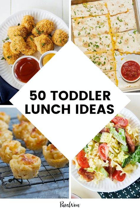 50 Toddler Lunch Ideas Even the Pickiest Eaters Will Love Lunch Ideas For Toddlers, Nutritional Foods, Toddler Lunch Ideas, Toddler Nutrition, Sweet Potato Fritters, Yogurt Chicken Salad, Toddler Lunch, Easy Toddler Meals, Easy Homemade Pizza