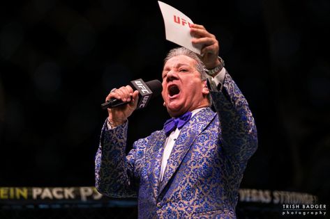 Bruce Buffer at UFC 247 Bruce Buffer, Toyota Center, Sports Images, Combat Sports, Ufc, Houston, Toyota, Couple Photos, Sports