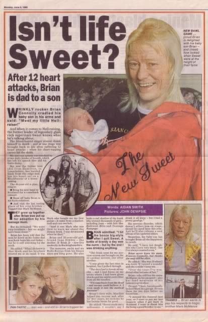 Brian Connolly, Sweet Band, Hello Magazine, 70s Music, Music Legends, Always Love You, News Games, Love You, Magazine