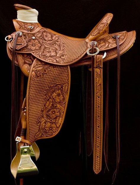 DESCRIPTION:                                                New Top Brand and Quality products at Rock bottom prices. Western leather horse carved and Hand tooled Saddle 15 16 17 18 in Premium Leather Horse All Sizes All sizes 15"-18" available. Please indicate what size you would like us to ship in the notes during checkout or send us a message. This traditional style all purpose saddle allows the rider to experience many different English disciplines without spending a fortune. Helps rider dev Saddle Tooling, Wade Saddles, Barrel Racing Tack, Custom Saddle, Western Saddles, Hot Seat, Cowboy Gear, Western Horse Tack, Barrel Horse