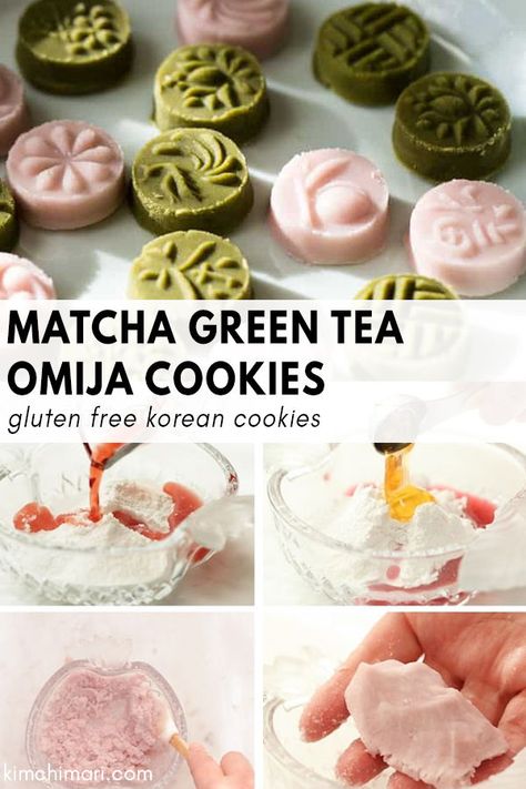 Omija Tea, Korean Cookies, Delicate Cookies, Green Tea Cookies, Cookies Sans Gluten, Health Tricks, Healthy No Bake, Hot Chocolate Fudge, Matcha Cookies