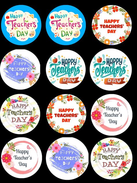 Teachers Day Cake Topper Printable Pink, Thank You Teacher Stickers Printable Free, Happy Teacher's Day Printable, Teachers Day Greetings Ideas, Happy Teachers Day Stickers Printable, Happy Teachers Day Printable Topper, Happy Teacher's Day Sticker, Teachers Day Printable Topper, Teachers Day Stickers Printable