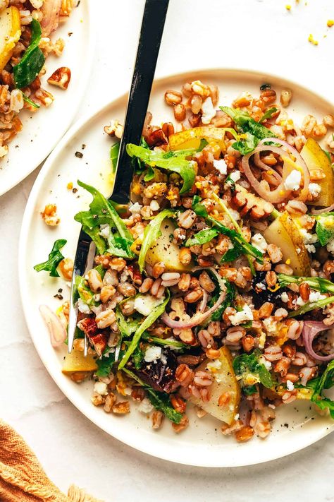 Winter Farro Salad | Gimme Some Oven