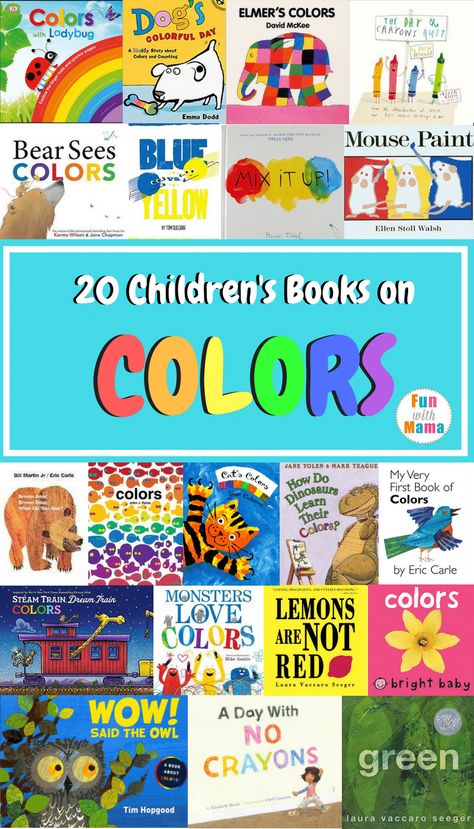 20 Children's Books about Colors! These are great for kids reading ideas when you are in need of homeschool curriculum plans. Kids learning colors is a fun way to mix up learning activities. Add a few of these to your kids reading list. via @funwithmama #homeschool #homeschooling #homeschoolplanning #color #kidslearningactivities Books About Colors, Homeschool Curriculum Planning, Preschool Reading, Preschool Colors, Teaching Colors, Homeschool Planning, Printable Books, Preschool Books, Kids Learning Activities