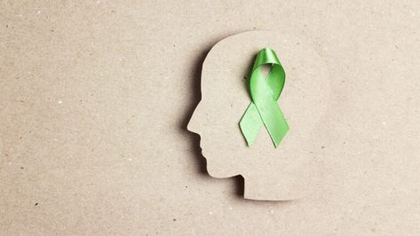 mental health green ribbon Brain Symbol, Mental Health Law, Mental Health Campaigns, World Mental Health Day, Physical Inactivity, Banana Breakfast, Psychological Well Being, Holistic Nutritionist, Mental Health Day