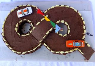 Race Track Cake, Number Birthday Cakes, Race Car Cakes, Bike Cakes, Chequered Flag, 8th Birthday Cake, Birthday Cake For Husband, Hot Wheels Birthday, Hot Wheels Party