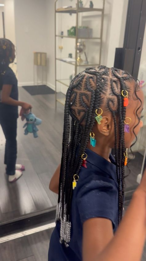 Erin🩷🩵💚 Everything is included with every style💕. . . . . . #twinstyles #buns #stitch #stitchbraids #kidscornrows #tampahairstylist… | Instagram Kids Feedins Braids, Natural Hair Styles Cornrows For Kids, Valentine's Hair Styles For Kids, Hairstyles Plats, Kids Braided Ponytail With Beads, Braided Styles With Beads, Braided Buns For Black Hair Kids, Braids For Black Hair Kids, Kid Hair Styles