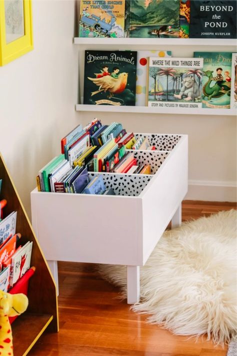 Want to build your own DIY bookshelf but need some inspiration to get started? These shelving tutorials and plans will help you make yours perfect the first time around! #diy #bookshelves #diybookshelf #diyideas Book Bin, Bookshelves Kids, Toy Rooms, Big Boy Room, Diy Tips, Diy Book, Toddler Room, Book Shelf, Kids Playroom