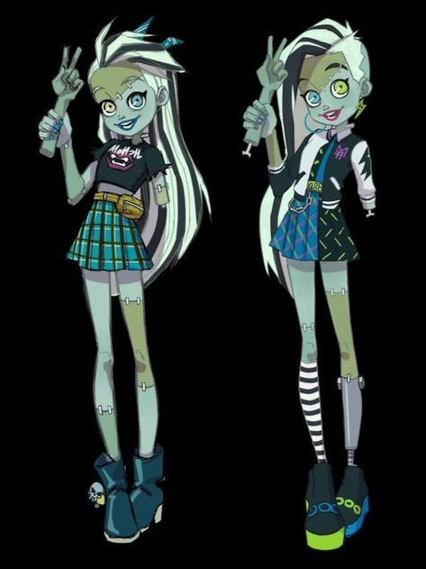 Monster High Gen 3, Frankie Stein G3, Monster High Wiki, Monster High G3, Anna Cattish, Monster Prom, Frankie Stein, Monster High Art, Ace Attorney