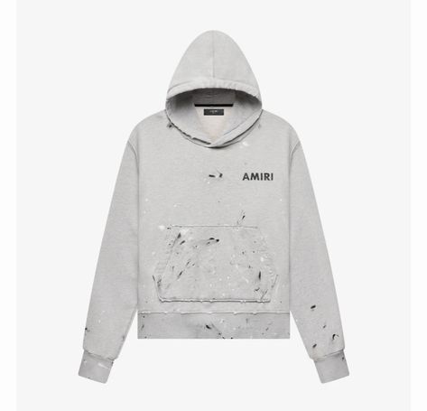 Amiri Hoodie, Paint T Shirt, Painting Hoodie, Splatter Paint, Dope Outfits For Guys, Dope Outfits, Shoes Leather, Supima Cotton, Leather Goods