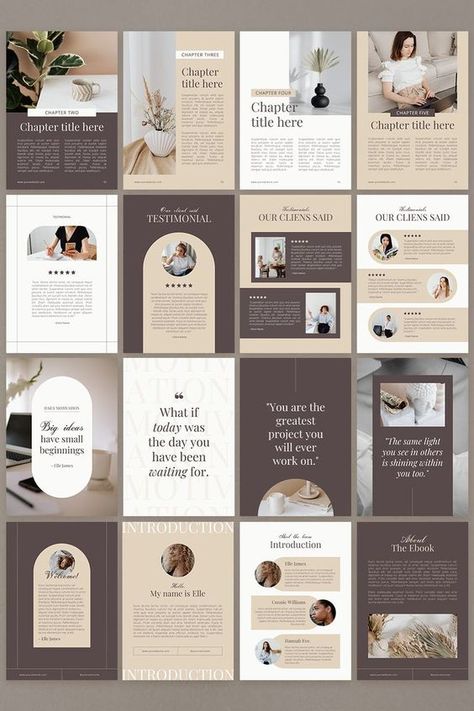 Canva Listing Template Mockup Ebook Template Design Free, Ebooks Design Inspiration, Ebook Designs Layout, Pricing Guide Design, Booklet Design Layout, Canvas Templates, Free Fonts For Commercial Use, Fonts For Commercial Use, Ebook Template Design