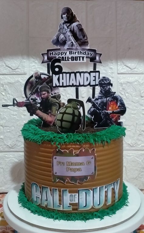 cake for boys Call Of Duty Cake Topper Printable, Call Of Duty Cake Design, Call Of Duty Cake, Diy Cake Topper Printable, Cake Designs For Boy, Avengers Birthday, Diy Cake Topper, Brother Birthday, Easy Cake Decorating