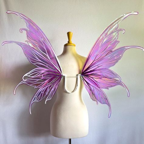 Purple Fairy Cosplay, Purple Fairy Aesthetic Outfit, Purple Fairy Ren Faire, Fairy References, Fairy Costume Purple, Tinkerbell Costume Kids, Pink Fairy Aesthetic, Purple Fairy Costume, Purple Rave Outfit