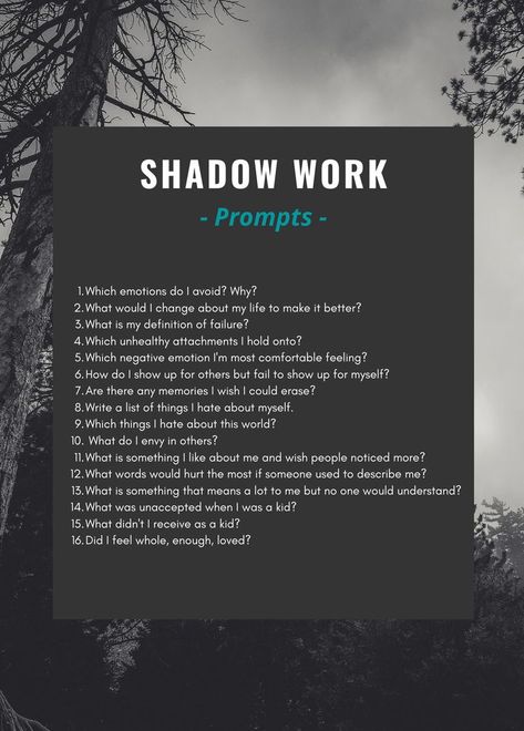 shadow work prompts Shadow Work Prompts, Shadow Work Spiritual, Journal Questions, Healing Journaling, Working On Me, Work Journal, Spiritual Journals, Witchcraft Spell Books, Inner Child Healing