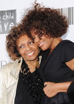 Whitney & mom Cissy Houston, Bobbi Kristina Brown, Beverly Hilton Hotel, Beverly Hilton, Celebrity Moms, Whitney Houston, American Music Awards, Mariah Carey, Bobby Brown