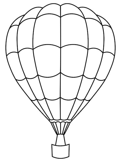 Pricing plans | Freepik Hot Air Balloon Line Drawing, Hot Air Balloons Drawing, Hot Air Balloon Printable Free Templates, Hot Balloon Drawing, Hotairballoon Drawing, Hot Air Balloon Outline, Hot Air Balloon Sketch, Hot Air Balloon Template, Diy Christmas Cards Cricut