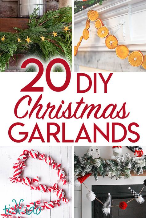 Diy Fireplace Garland, Diy Christmas Mantel Garland, Diy Christmas Bunting, Christmas Bunting Ideas, Christmas Garland Fireplace, Christmas Fireplace Garland, Christmas Mantel Garland, Diy Christmas Fireplace, Christmas Garland Mantle