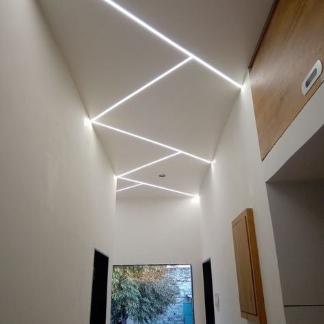 Passage Area Ceiling Design, Passage Area Design, Pop Design For Hall, Simple False Ceiling Design, Wooden Ceiling Design, Simple Ceiling Design, New Ceiling Design, Interior Ceiling, Corridor Design