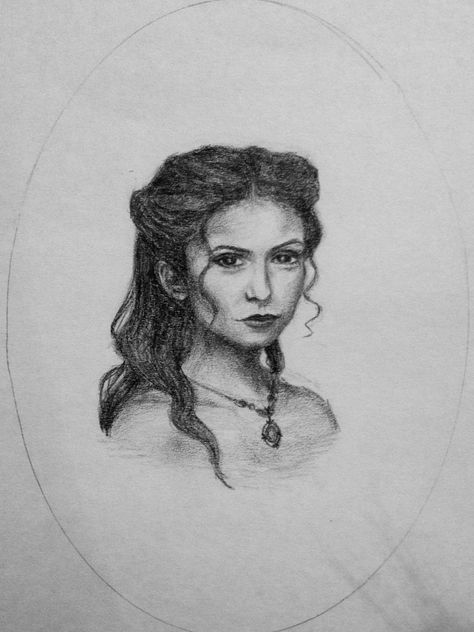 The Vampire Diaries Sketches, Tvd Drawing Ideas, Tvd Sketches, Tvdu Drawings, Drawing Vampire Diaries, Vampire Diaries Sketches, Vampire Drawing Sketches, The Vampire Diaries Drawings, Dairy Sketch