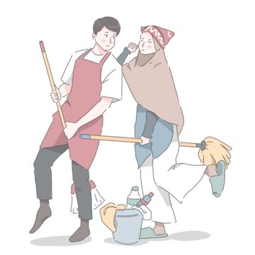 Housekeeping Pictures, Anime Cleaning, Girl Cleaning Aesthetic, Cleaning Bucket, Couple Png, Cleaning Home, Cleaning Buckets, General Cleaning, Sweep The Floor