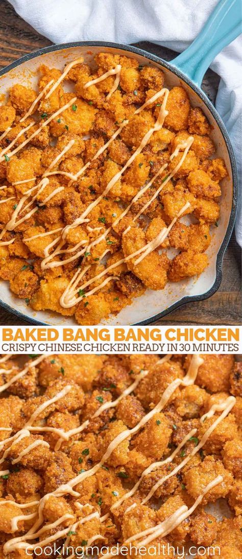 Chicken Chinese, Bang Bang Chicken, Diner Recept, Gluten Free Recipes For Dinner, Dinner Appetizers, Best Chicken Recipes, Mango Salsa, Chocolate Chip Muffins, Best Dinner Recipes