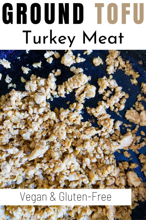 Ground Tofu, Tofu Turkey, Turkey Lunch Meat, Vegan Meat Recipe, Vegan Turkey, Tofu Recipes Vegan, Vegan Substitutes, Vegan Meat, Vegan Tofu